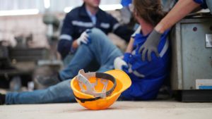 Persona que ha patit un accident laboral a la feina